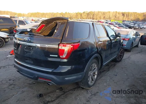 2018 Ford Explorer Limited z USA, uszkodzony, nr VIN 1FM5K7FH0JGC31040